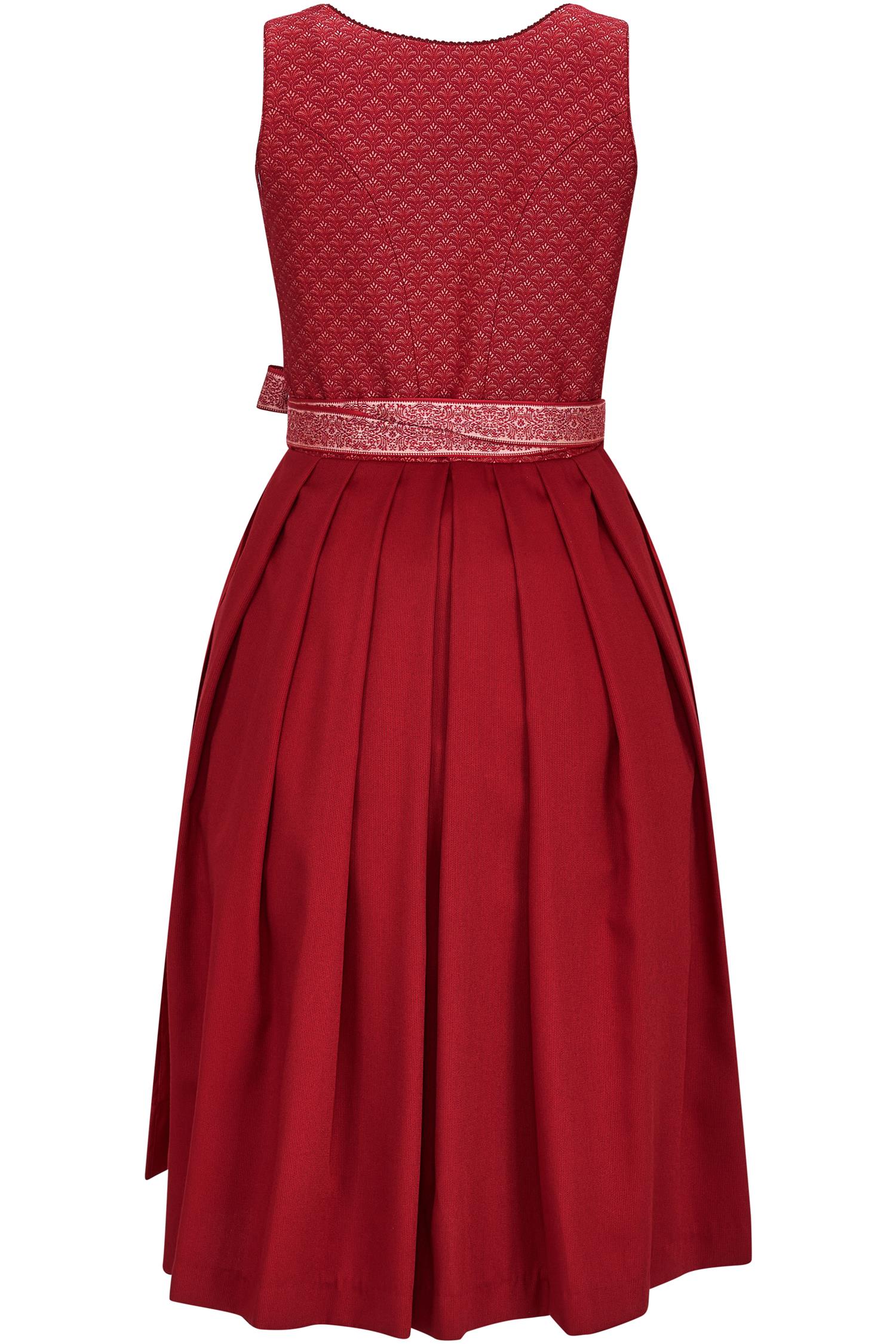 Dirndl Zenzi von Gamsbock in Rot